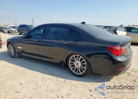 2013 BMW 740 Li from USA, damaged, VIN WBAYE4C53DD137707